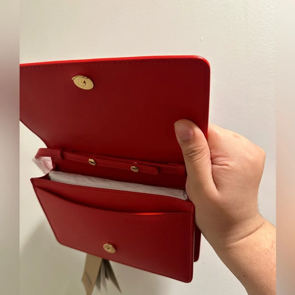 NEW Red Burberry crossbody - Picture 6 of 10